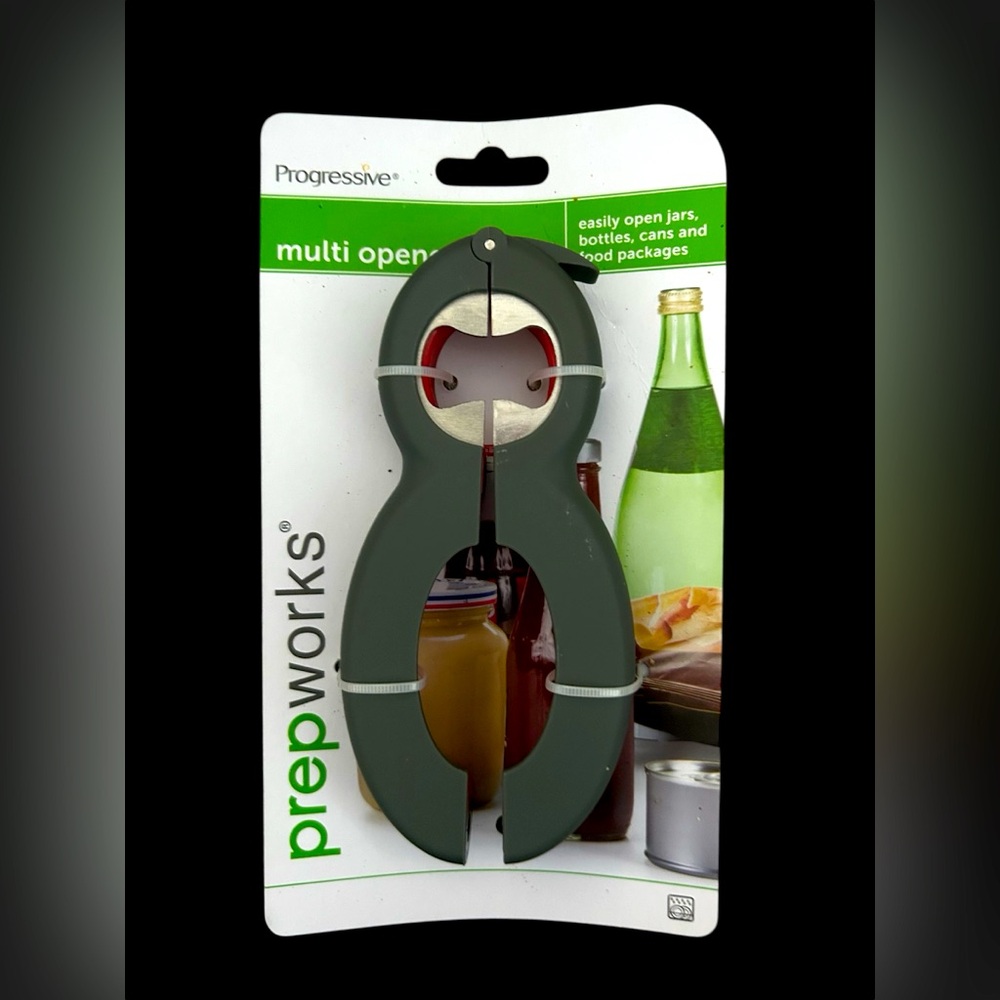 Progressive Prepworks Multi Jar Bottle Can Opener